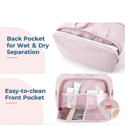 Lightweight Travel Toiletry Bag Large Capacity Travel Storage Case Women